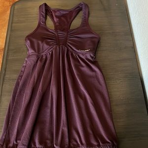 Head brand workout top S eggplant